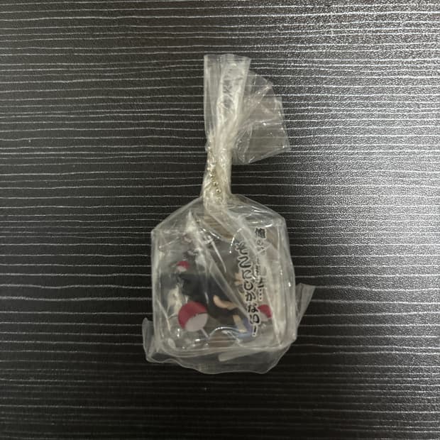 나루토) 파쿠파쿠 장바구니 키링 우치하 사스케 고전가챠
