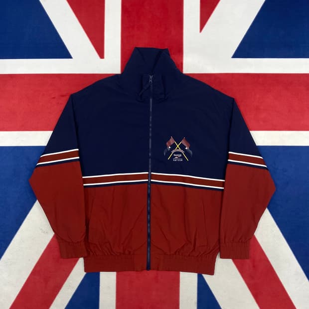 리복 로맨틱크라운 바람막이 L 실측 XL 