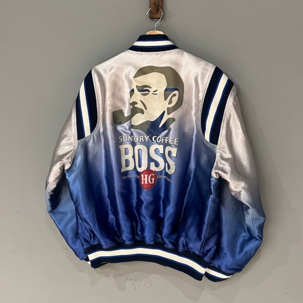 산토리 커피 보스 그라데이션 점퍼