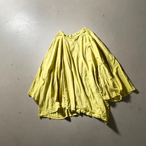 KZ Atelier Wide Silhouette Boat Neck tee