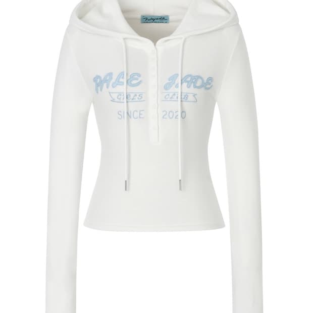 페일제이드 레트로 패치 후디 화이트