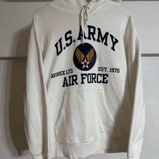 아비렉스 밀리터리 후드티
