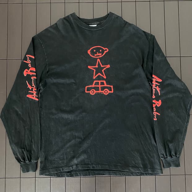 (XL) 90s 빈티지 U2 밴드 Achtung Baby 롱슬리브