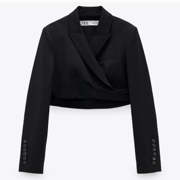 자라 리미티드 에디션 랩 블레이저 자켓