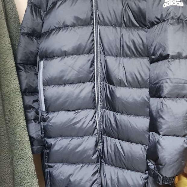 아디다스 남성 에이스 덕다운 롱패딩xl105 상태굿