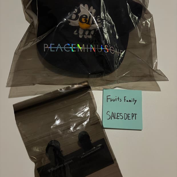[F&F] 피스마이너스원 X 베르디 패널 볼캡, 불독핀