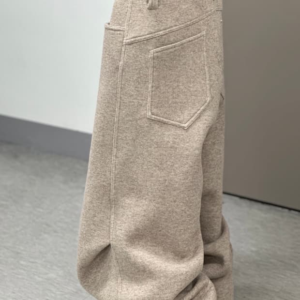 [OS] Kamien 카미엔 COZY 코지 울 팬츠 오트밀