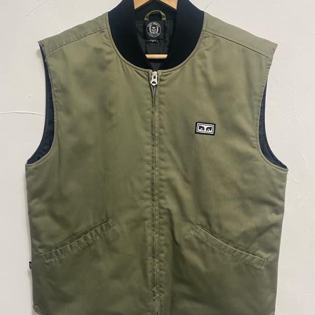 OBEY X MISFITS 프렌드클럽 카키 베스트