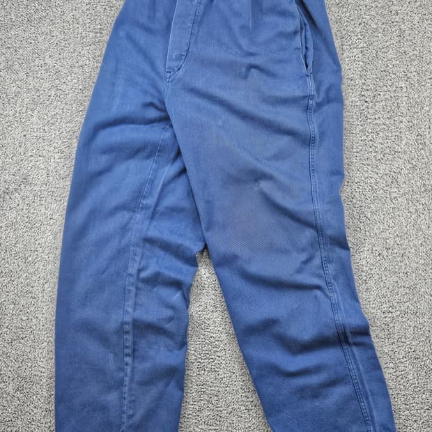 빈티지 프렌치 워크 팬츠 밴딩커스텀 ( 36" 추정 ) / 11753