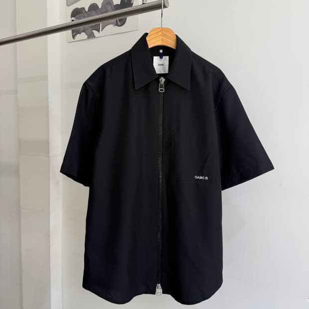 OAMC (Made in Italy) 반팔 집업 셔츠 
