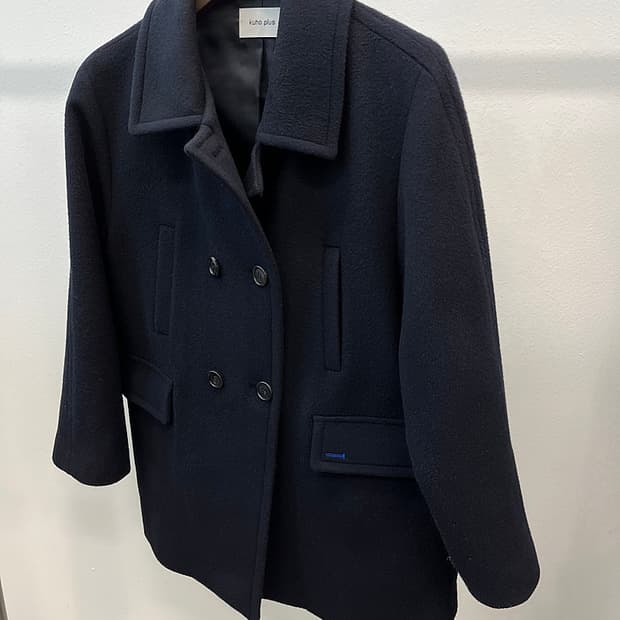 여) 구호플러스 2024 더플 피코트 