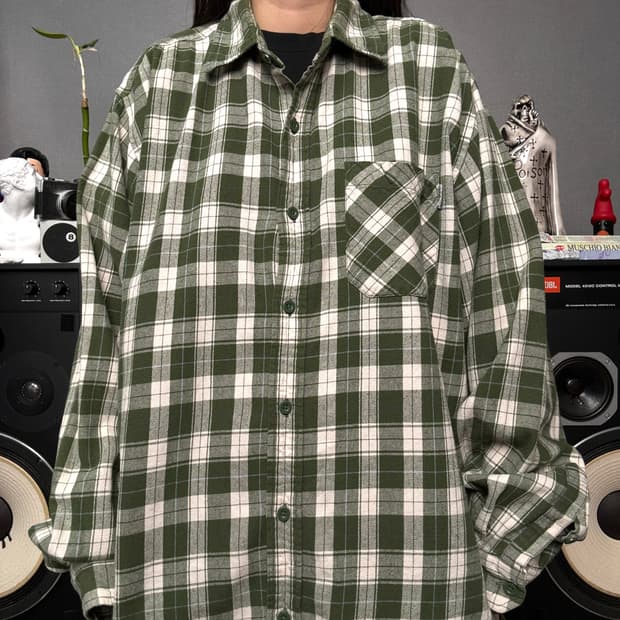 칼하트 체크셔츠