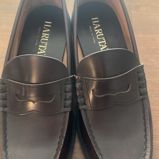 하루타 페니로퍼 버건디 1회착