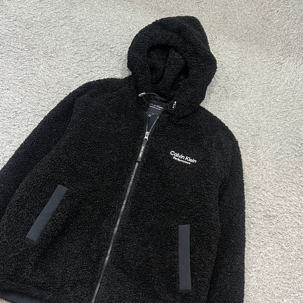 [100] 캘빈클라인 양털 후드집업