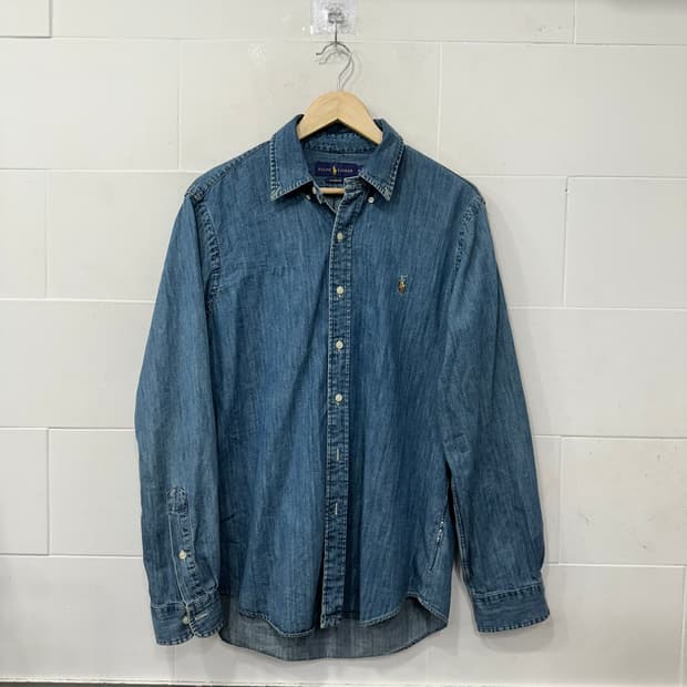 폴로 랄포르렌 데님 셔츠