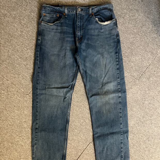 [W36 L32] 리바이스505 데님팬츠/5