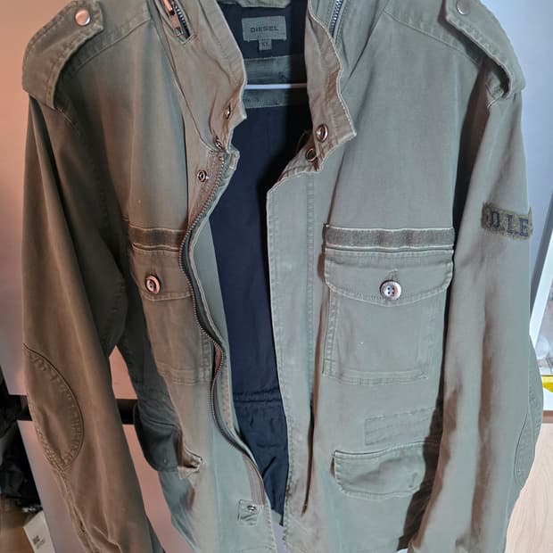 디젤 밀리터리 야상 