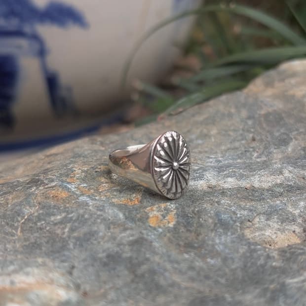 [Vintage] native american concho ring