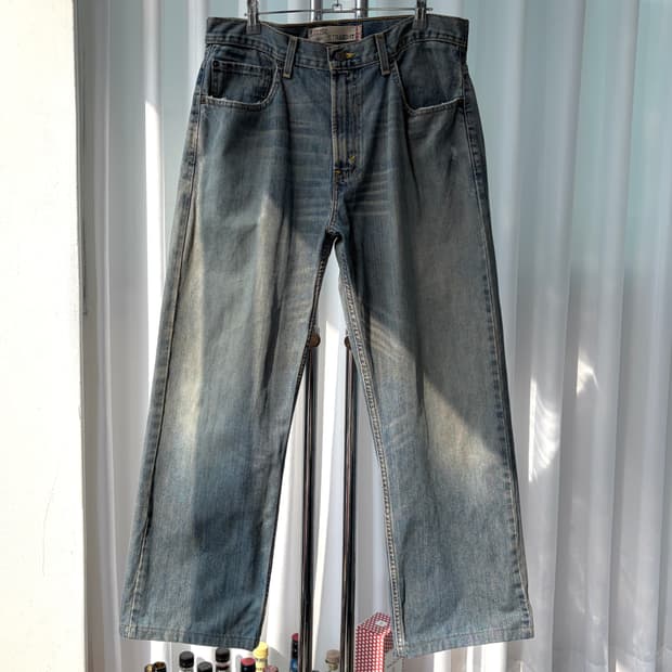 [32인치]리바이스 00s 빈티지 569 루즈 스트레이트 데님 팬츠