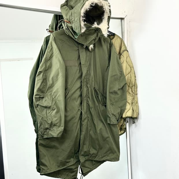 미군 오리지널 M-65 피쉬테일 개파카 야상