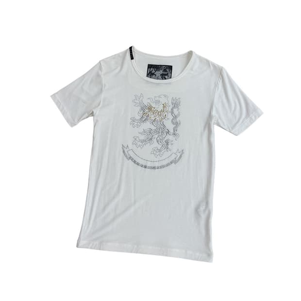JUN MEN stud rock chic basic t-shirts