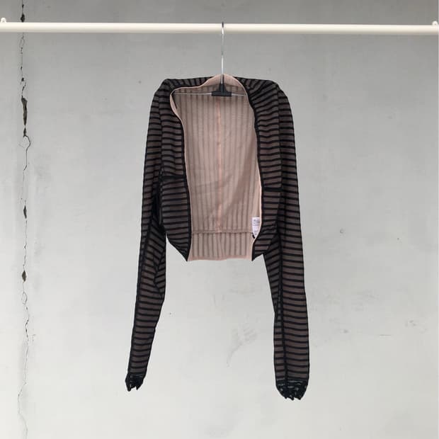히로코 코시노 메쉬 볼레로