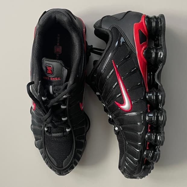 나이키 샥스 TL 검빨 (265) 박스포함 새상품