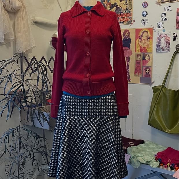 하운즈투스패턴 플에어 스커트 [무배]