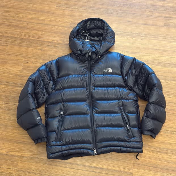 노스페이스 블랙 다운파카 (800) xl(105) 구형모델 팝니다. 