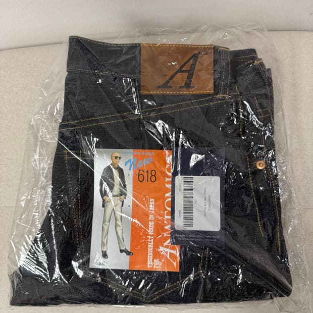 아나토미카 618 논워시 34 사이즈 새상품