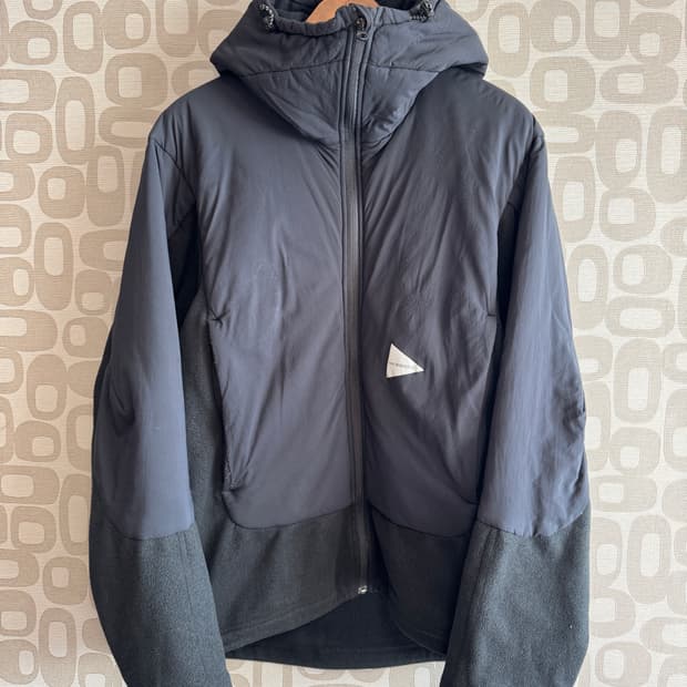 And Wander 앤드 원더 탑 플리스 자켓 L