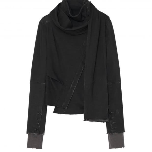 Harteordemn Asym Scarf Jacket