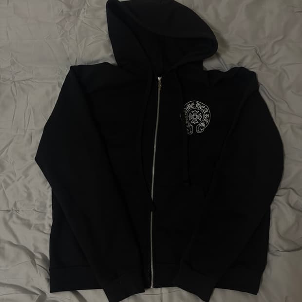 크롬하츠 홀스슈 후드집업 오사카 익클 L 판매