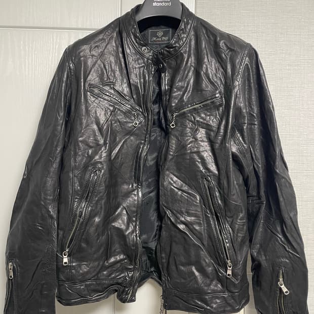 빈티지 레더 자켓