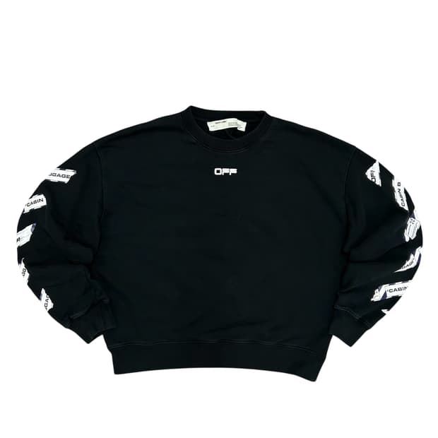 오프화이트 에어포트 애로우 맨투맨(L)