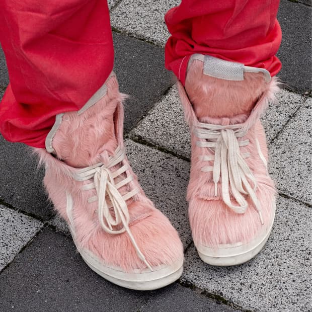 Rick Owens Geobascket Pink 