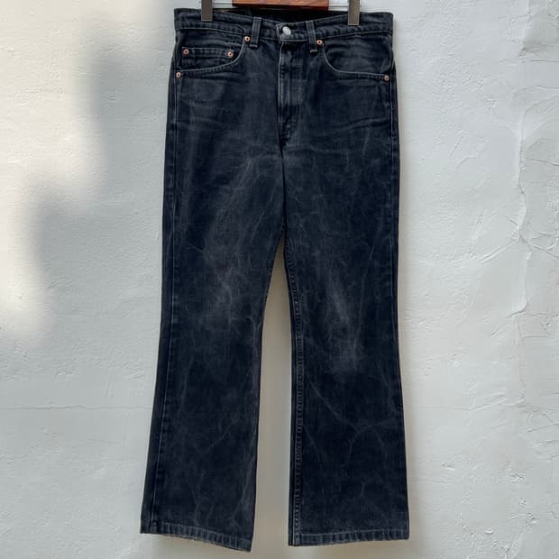 [32]90's 리바이스 517 USA Made 플레어핏 데님팬츠 L48