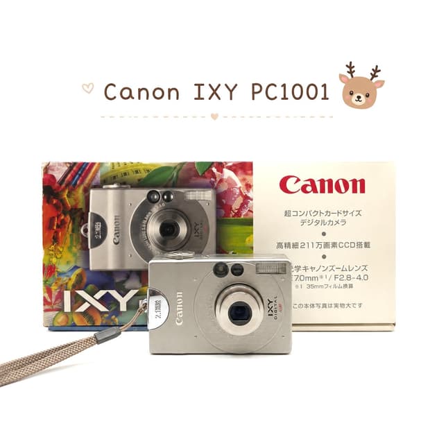 레트로✨️캐논 IXY DIGITAL PC1001 💿첫 세대 익시💿