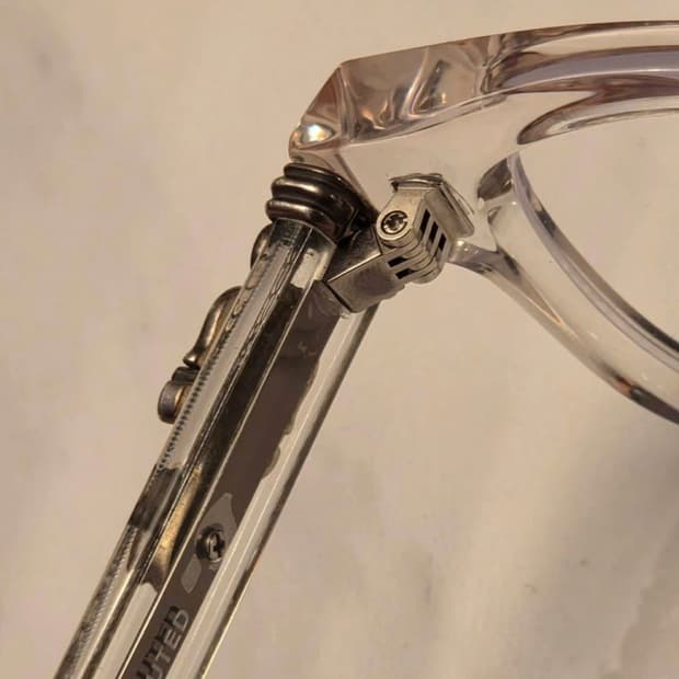 [정품] 크롬하츠 대거 재팬 클리어 프레임 하이엔드 안경
