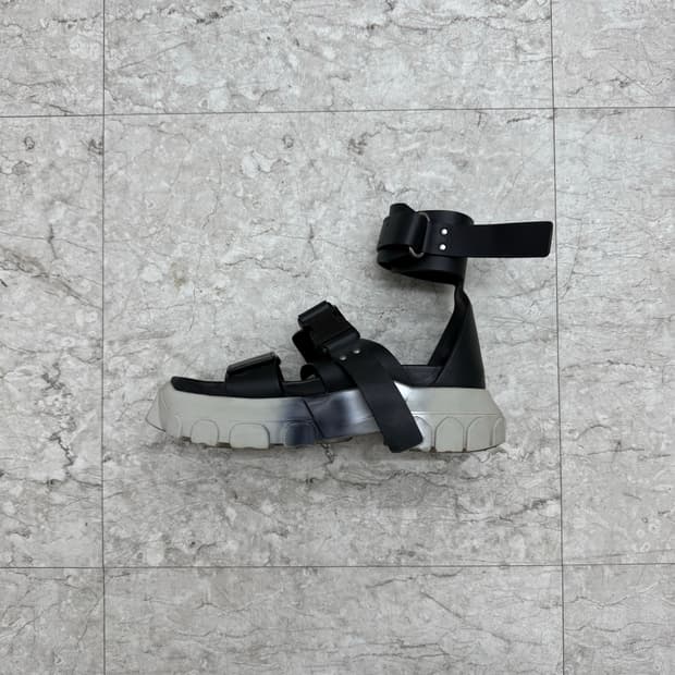 Rick owens / ankle strap tractor sandals