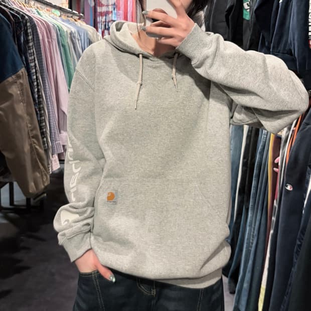 [IM] Carhartt 칼하트 오리지널핏 후드티 멜란지 그레이