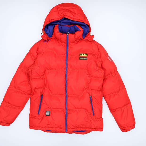 [100] EXR 후드 패딩점퍼 1210H1