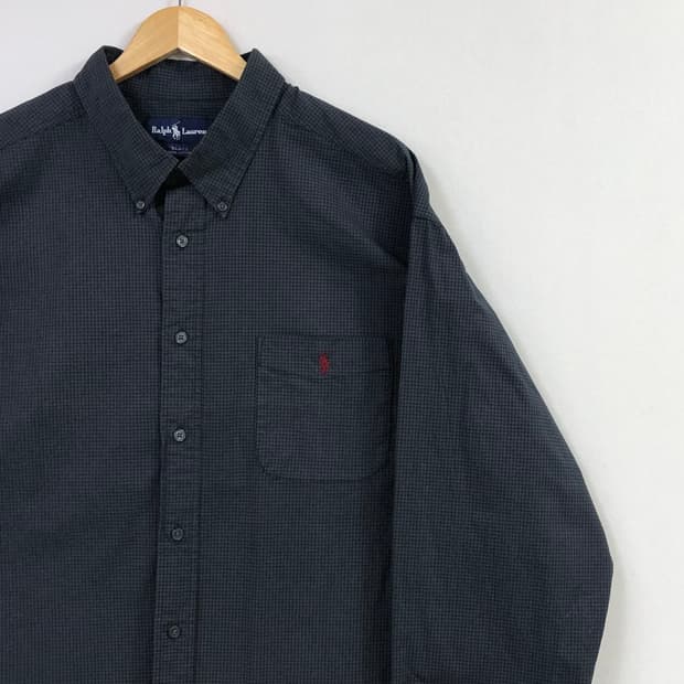 Xxl 폴로 체크 셔츠