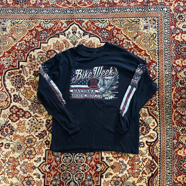Daytona beach bikeweek 81주년 롱슬리브 - XL