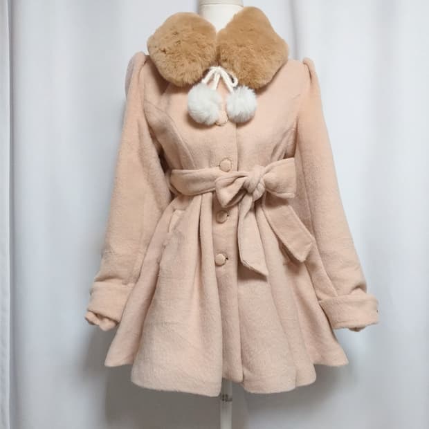 빈티지 리본 플레어코트원피스 달천 대장 핀터깔 히메갸루로맨틱 캐캐체 로리