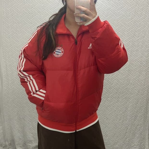 아디다스 바이에른 뮌헨 오리털 덕다운 패딩 점퍼 100 C06008