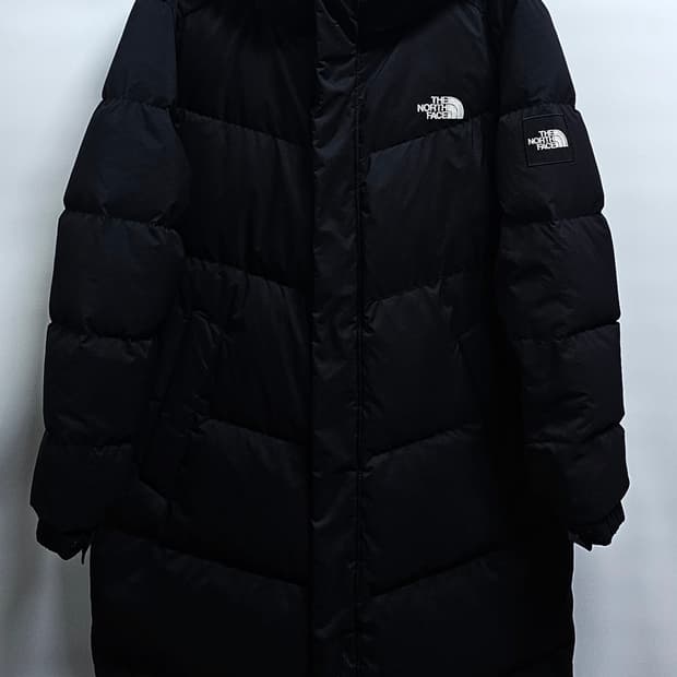 노스페이스 구스롱패딩 L