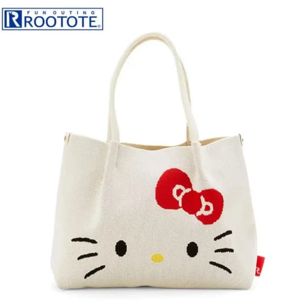 헬로 키티 토트백 ROOTOTE 콜라보 헬로우 키티 가방