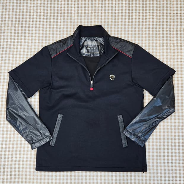 잭니클라우스 반집업 간절기 골프티 남자100