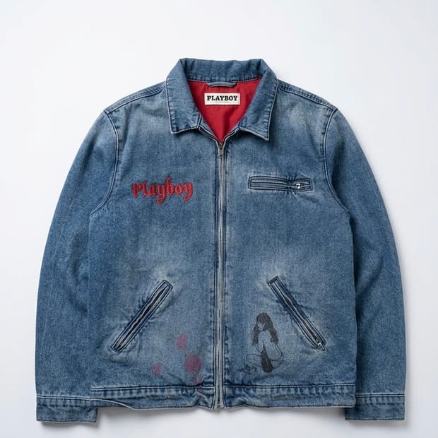 PLAYBOY 청자켓 L